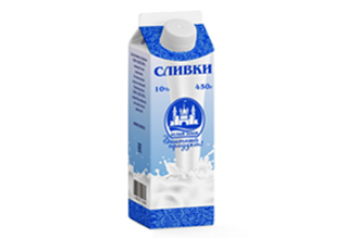Сливки питьевые, 10%