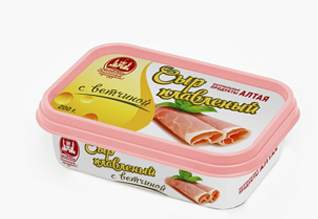 Сыр плавленый с ветчиной
