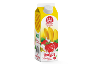 Йогурт "Клубника-банан" 2,5%