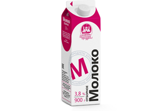 Молоко цельное отборное, 3,8%