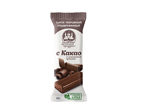 Сырок тв. глазир. с какао и шоколадной крошкой, 23%