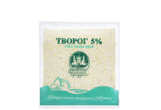 Творог крупнозерновой, 5% 